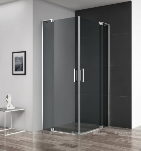 картинка Душевой уголок Cezares Slider 90х90 A-2-80/90-GRIGIO-Cr от магазина Сантехстрой
