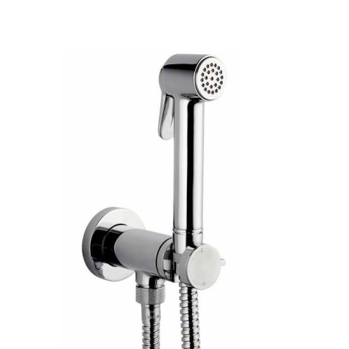 картинка BOSSINI PALOMA Гигиенический душ с прогрессивным смесителем, лейка металлическая, шланг 1250 мм., цвет хром от магазина Сантехстрой