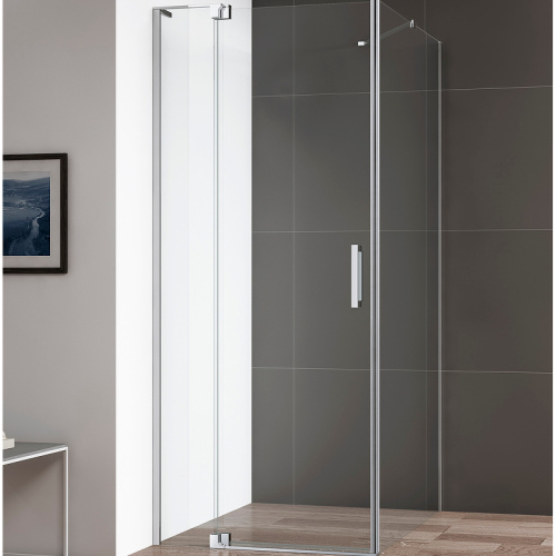 картинка Душевой уголок Cezares Slider 70x80 SLIDER-AH-1-80-70/80-C-Cr профиль Хром стекло прозрачное от магазина Сантехстрой