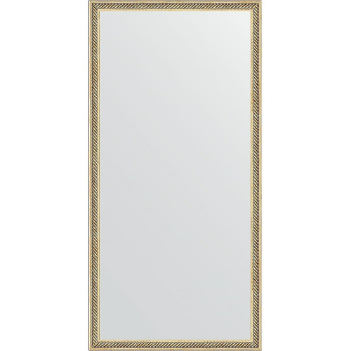 картинка Зеркало Evoform Definite 98х48 BY 0692 в багетной раме - Витое золото 28 мм от магазина Сантехстрой