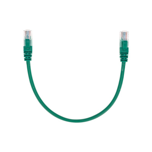 картинка Патч-корд U/UTP,  CAT 5e,  RJ45-RJ45, 26AWG, LSZH,  зеленый,  0,3м REXANT от магазина Сантехстрой