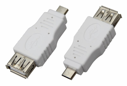 картинка Переходник гнездо USB-A (Female)-штекер microUSB (Male) REXANT от магазина Сантехстрой