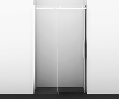 картинка Душевая дверь WasserKRAFT Alme 15R05 120 профиль Хром стекло прозрачное от магазина Сантехстрой