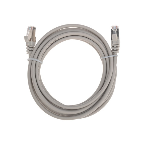картинка Патч-корд F/UTP,  CAT 5e,  RJ45-RJ45, 26AWG, LSZH,  серый,  3м REXANT от магазина Сантехстрой