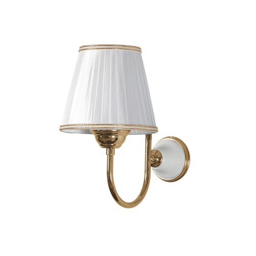 картинка TW Harmony 029, настенная лампа светильника с основанием, цвет:  белый/золото (без абажура) от магазина Сантехстрой