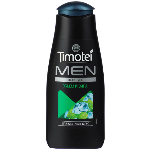 картинка Шампунь для волос мужской TIMOTEI MEN Объем и сила, п/б, 385 мл от магазина Сантехстрой