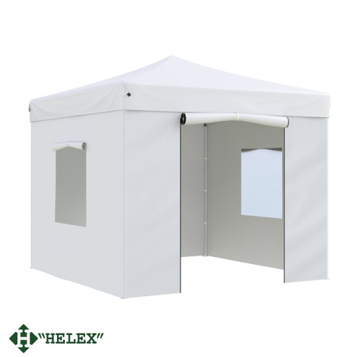 картинка Тент-шатер быстросборный Helex 4330 3x3х3м полиэстер белый от магазина Сантехстрой