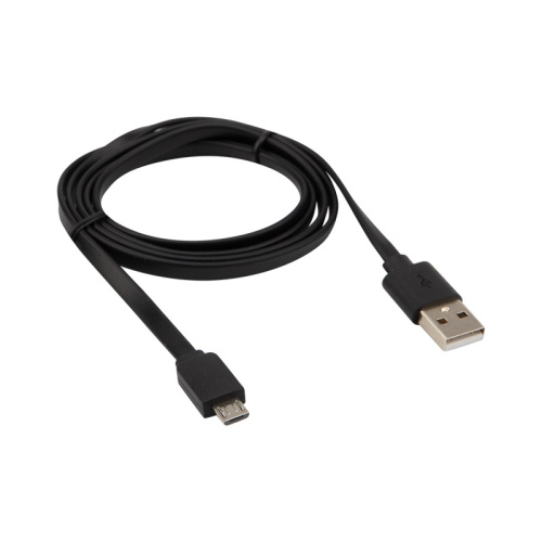 картинка Кабель USB-micro USB/2,4A/PVC/black/1m/REXANT от магазина Сантехстрой