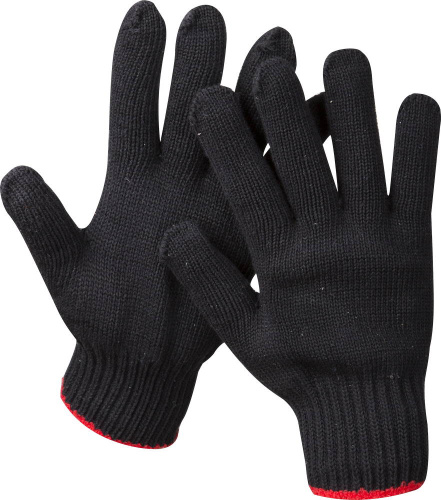 картинка ЗУБР СТАНДАРТ, размер L-XL, перчатки трикотажные, утепленные. от магазина Сантехстрой