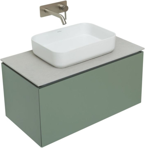 картинка Тумба под раковину Allen Brau 1.21002.cgm Зеленая от магазина Сантехстрой