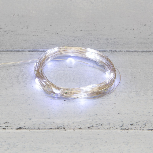 картинка Гирлянда Роса 5 м,  50 LED, USB,  белое свечение NEON-NIGHT от магазина Сантехстрой