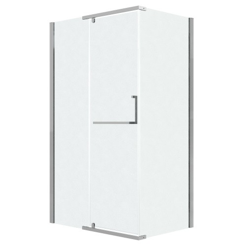 картинка Душ.ограждение 120.K33.03.1280.10.02 Pragma (120*80*195) хром, стекло шиншилла, 2 места от магазина Сантехстрой