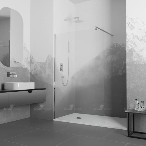 картинка Душевая перегородка RGW Walk In WA-002 (35100208-21) (80 см) (матовая) от магазина Сантехстрой