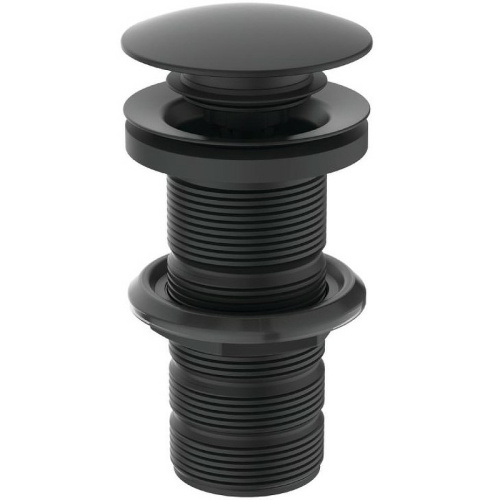 картинка Донный клапан Ideal Standard E1483XG Click-Clack Черный шелк от магазина Сантехстрой