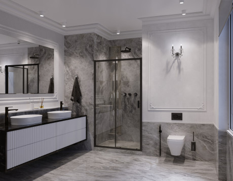 картинка Душевая дверь Ambassador 17021219ab от магазина Сантехстрой