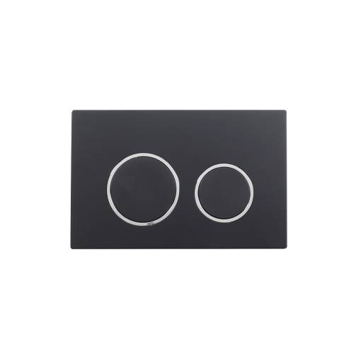 картинка Кнопка смыва для инсталляции MELANA круглая черная матовая MLN-332300MB от магазина Сантехстрой