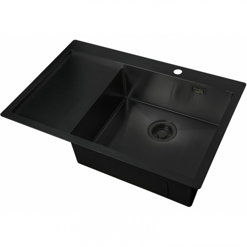 картинка Кухонная мойка ZorG Light Grafit ZL R 780510-R GRAFIT Графит от магазина Сантехстрой