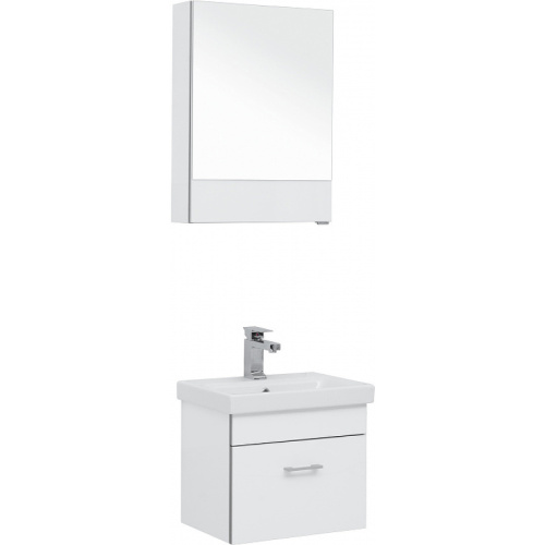 картинка Комплект мебели Aquanet для ванной 254065 Белый от магазина Сантехстрой