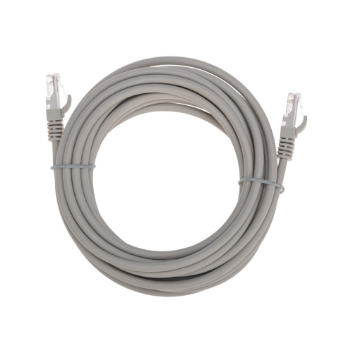 картинка Патч-корд U/UTP CAT 6, RJ45-RJ45, 26AWG, LSZH,  серый,  5м REXANT от магазина Сантехстрой