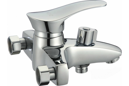 изображение смеситель для ванны и душа d-lin с коротким изливом, хром d130405-8