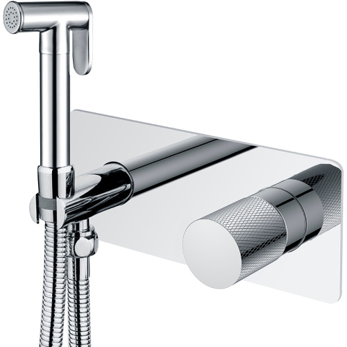 картинка Гигиенический душ со смесителем Boheme Stick 127-CRCR.2 Хром от магазина Сантехстрой
