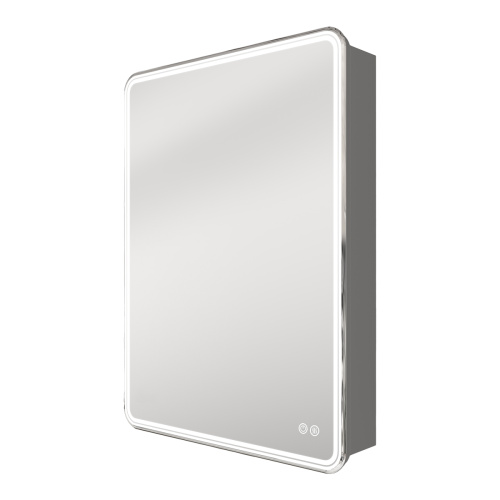 картинка Зеркальный шкаф AZARIO 600*800 правосторонний, с подсветкой+подогрев "Air", сенсорный выключатель (CS00084317) от магазина Сантехстрой