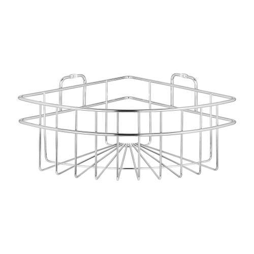 картинка Полка угловая ЧМЗ Кашалот 22,9х22,9х12,5 см., (507-004-01) от магазина Сантехстрой