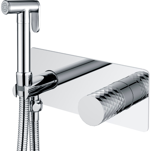 картинка Гигиенический душ со смесителем Boheme Stick 127-CRCR Хром от магазина Сантехстрой