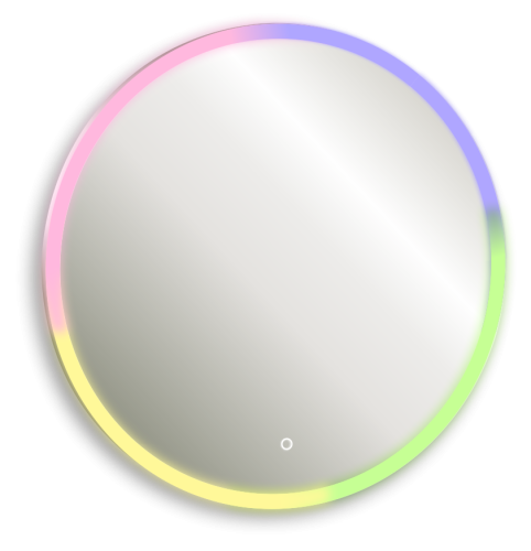 картинка Зеркало SILVER MIRRORS D770 сенсорный выключатель, мульти-цвет Perla neo-RGB (LED-00002610) от магазина Сантехстрой
