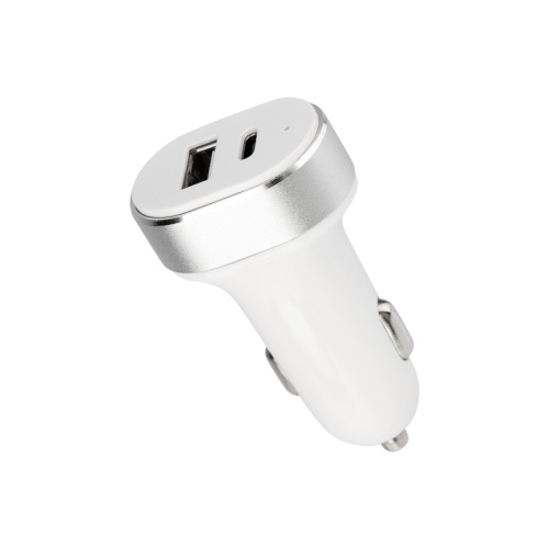 картинка Автозарядка в прикуриватель REXANT АЗУ USB-A+USB-C,  3.1 A белая от магазина Сантехстрой