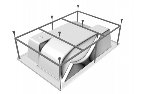 картинка Каркас для ванны сварной Vayer KASANDRA Гл000025137, 150x150 от магазина Сантехстрой