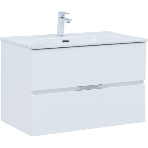 картинка Тумба под раковину Aquanet 277514 Белая от магазина Сантехстрой