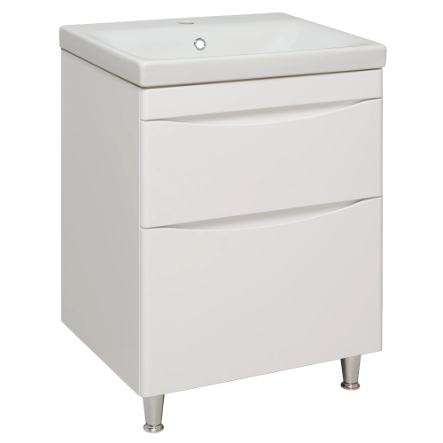 картинка Тумба под раковину Runo  (под умывальник Moduo 60 ) Афина 60 (00-00001169) от магазина Сантехстрой