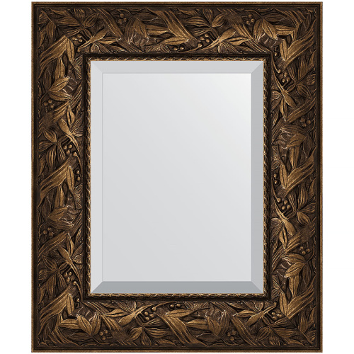 картинка Зеркало Evoform Exclusive 59х49 BY 3365 с фацетом в багетной раме - Византия бронза 99 мм от магазина Сантехстрой