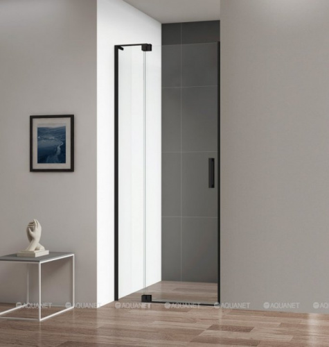 картинка Душевая дверь Cezares Slider B-1-90/100-C-NERO от магазина Сантехстрой