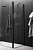 картинка NOVELLINI YOUNG Боковая стенка 790-810х2000 мм., для установки с дверью, профиль черный матовый, стекло прозрачное от магазина Сантехстрой