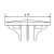 картинка SANIT Декоративная крышка для сифона для поддона 821/50F, цвет: бронза от магазина Сантехстрой