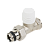 картинка Вентиль, отсекающий, прямой, 1/2", 1/2", ВН, никелированный (старый EVR07.3411) от магазина Сантехстрой