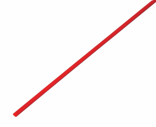 картинка Трубка термоусаживаемая ТУТ нг 1,5/0,75мм,  красная,  упаковка 50 шт.  по 1м REXANT от магазина Сантехстрой