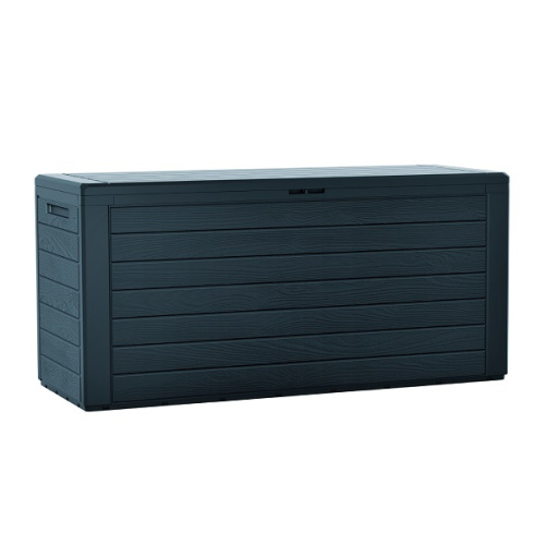 картинка Ящик для хранения Prosperplast Woodebox 280л, антрацит от магазина Сантехстрой