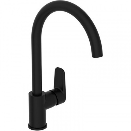 картинка Смеситель для кухни Vitra Flow Soft A4341936EXP Черный матовый от магазина Сантехстрой