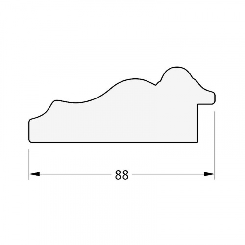 картинка Зеркало Evoform Exclusive-G Floor 201х81 BY 6318 с гравировкой в багетной раме - Римское серебро 88 мм от магазина Сантехстрой