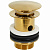 картинка Донный клапан Cezares Eco ECO-SAT-BORO Сlick-Сlack Брашированное золото от магазина Сантехстрой