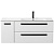 картинка Тумба под раковину Cezares Eco-Cer-N 120 R ECO-CER-N-1200-2C-1A-SO-BL-R подвесная Bianco Lucido без ручек от магазина Сантехстрой