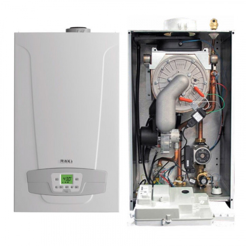 картинка Котел газовый настенный BAXI ECO-4s 10F двухконтурный с закрытой камерой сгорания 10 кВт от магазина Сантехстрой