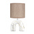 картинка Светильник декоративный настольный Форте, основание дуга под золотой мрамор, бежевый абажур, цоколь Е27, 60Вт REXANT от магазина Сантехстрой