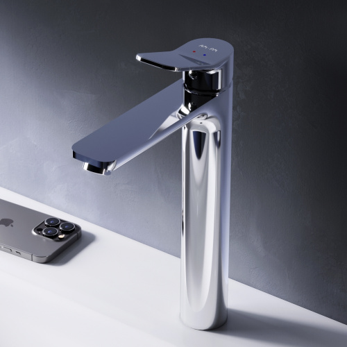 картинка F85A92000 X-Joy, смеситель д/умывальника высокий, хром, шт. от магазина Сантехстрой