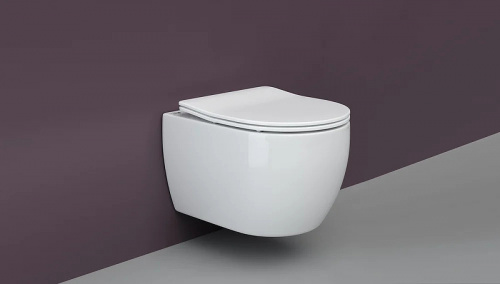 картинка Комплект унитаза с инсталляцией Ceramica Nova Play CN3001_1002M_1000 с сиденьем Микролифт и клавишей смыва Хром матовый от магазина Сантехстрой