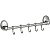 картинка Планка с крючками для полотенец Haiba HB1615-5, хром от магазина Сантехстрой