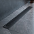 картинка W02SC-P11-070-01BM PrimeFlow Трап для душа линейный универс затвор Cut Gradient 70см цвет черн мат от магазина Сантехстрой